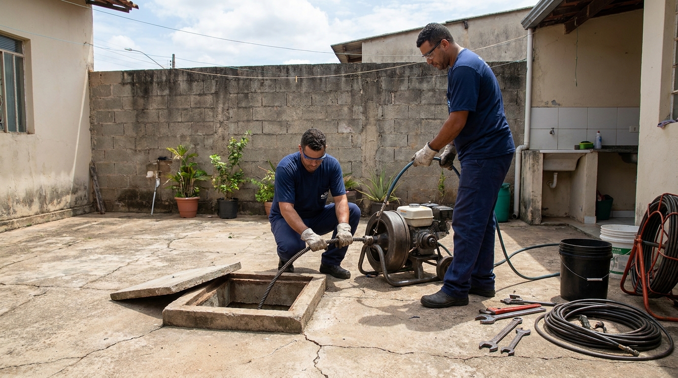 Sucção de Resíduos em Macaé‑RJ
